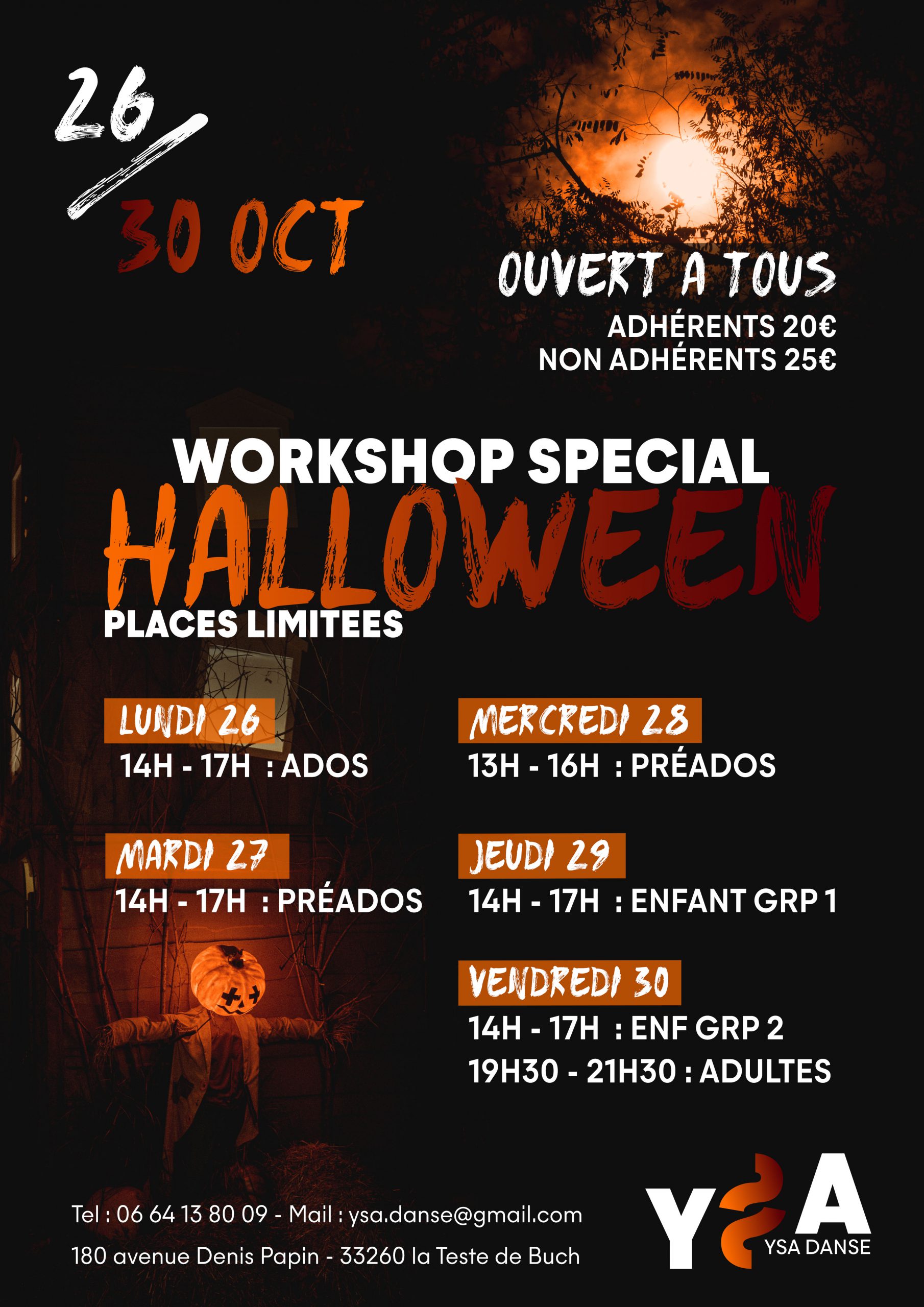 affiche-stage-halloween Affiche stage halloween