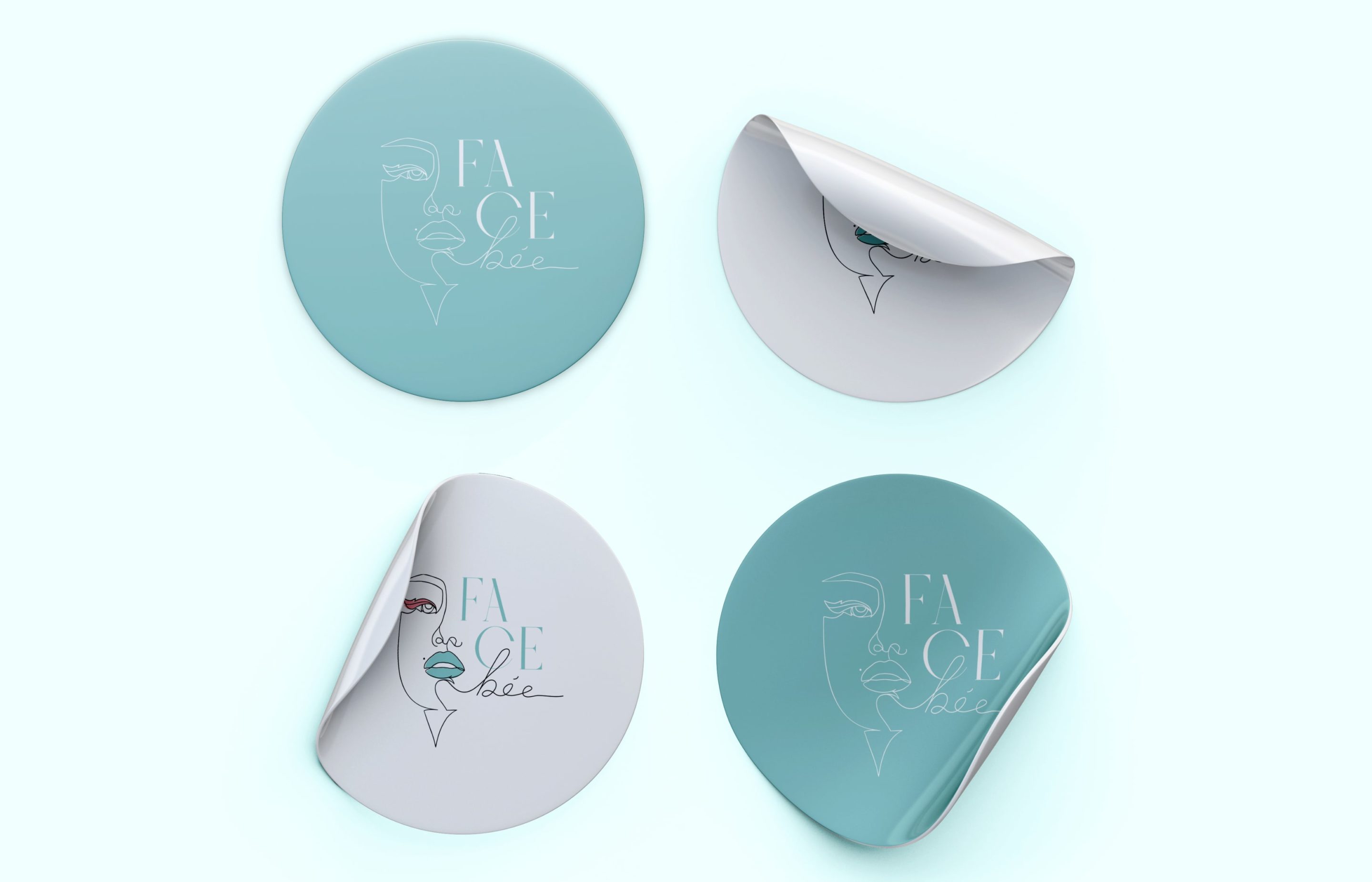 identite visuelle Face Bee logo identite visuelle Face Bee logo