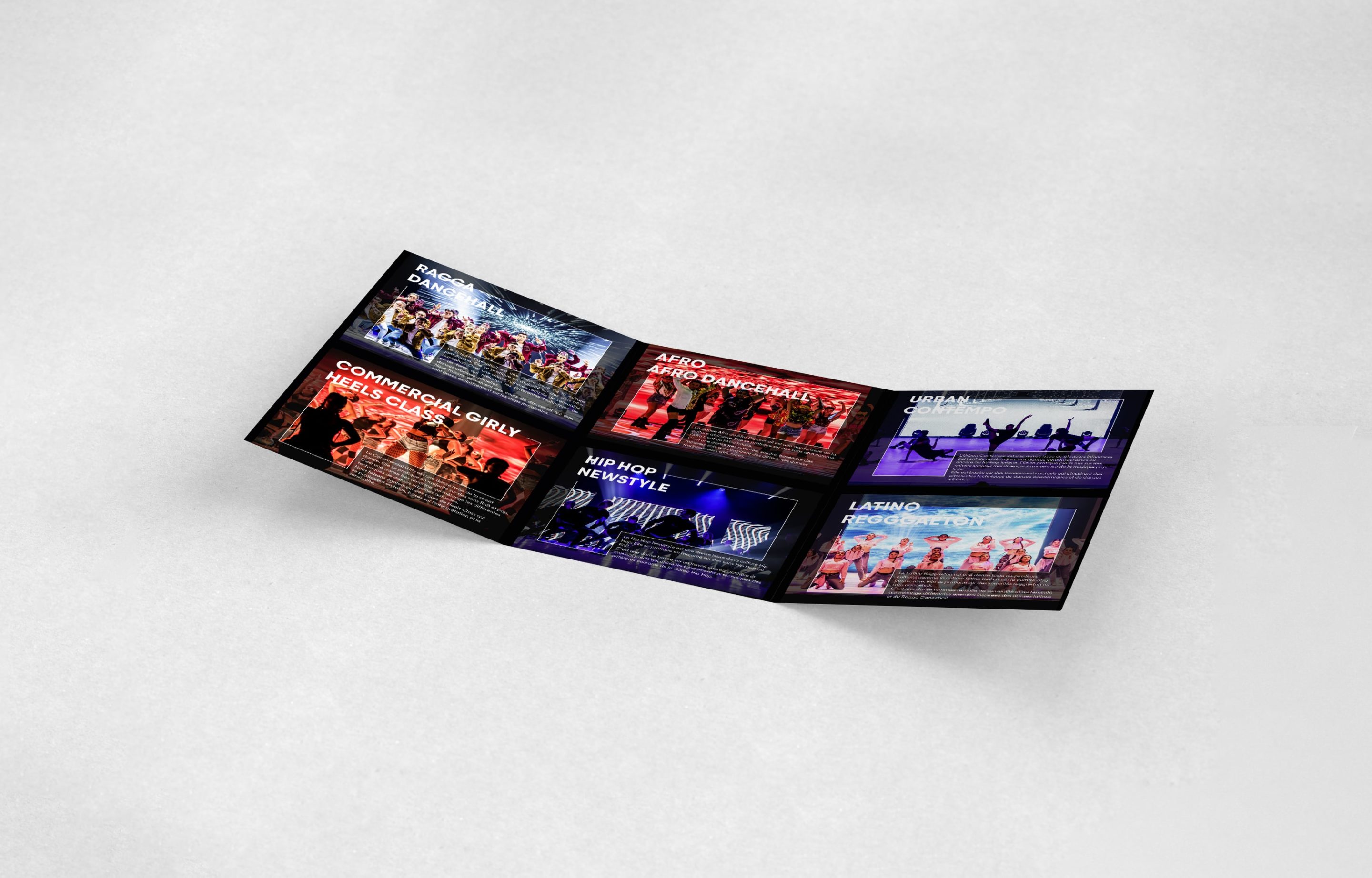 studio attitude Mockup Dépliant