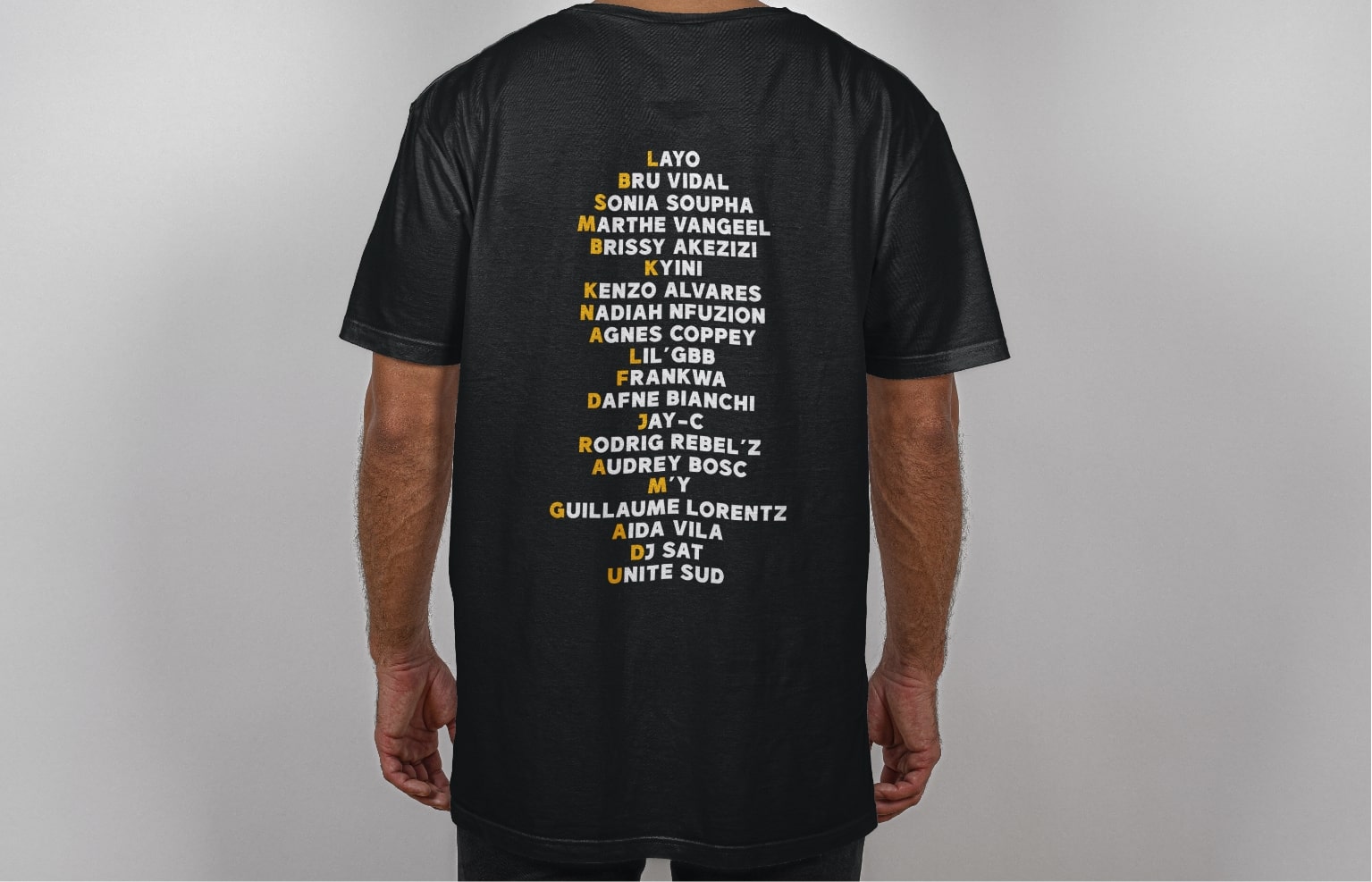 Identité Visuelle Mix Session tshirt