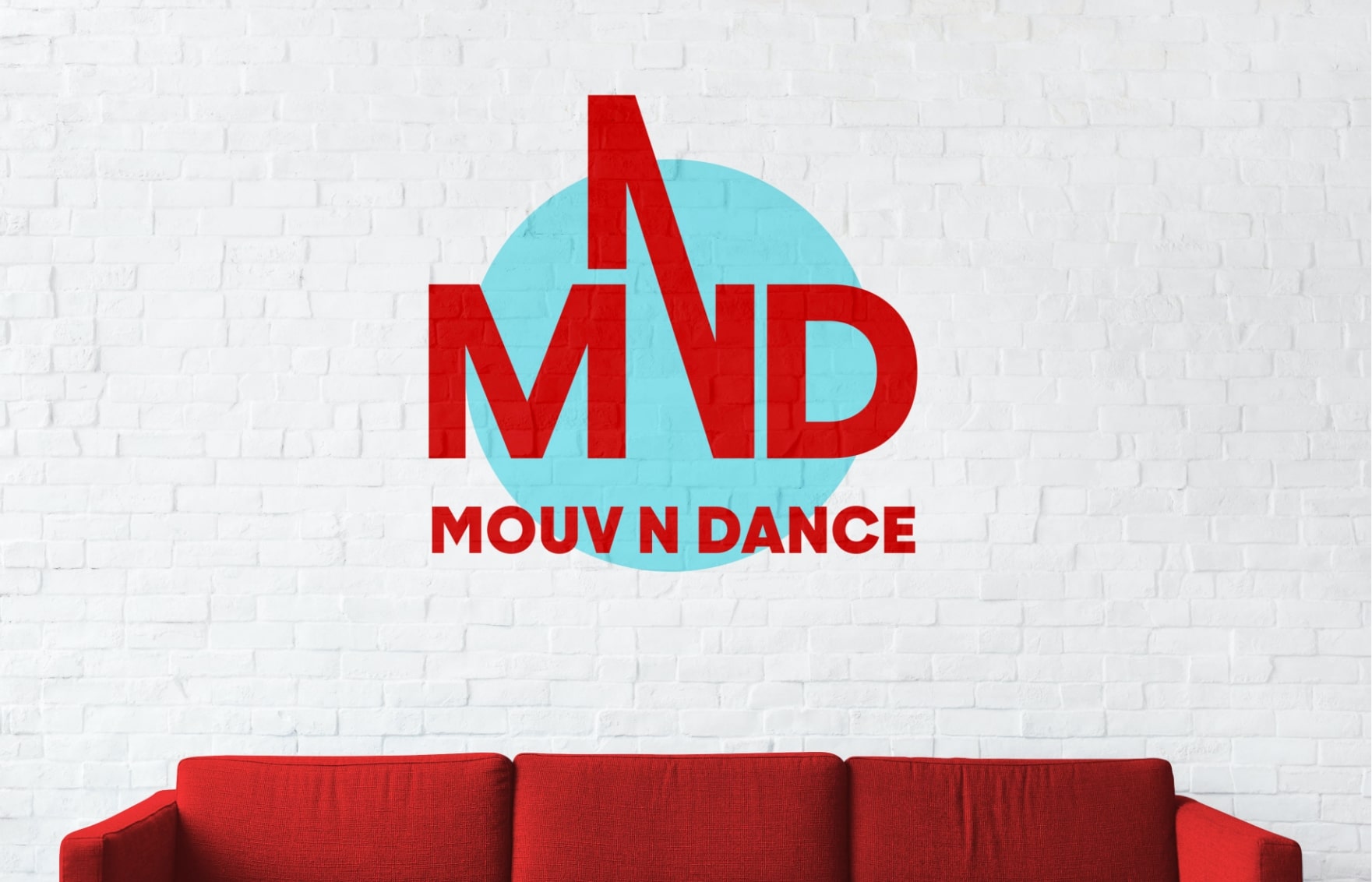 Identité Visuelle Mouv N Dance creation logo