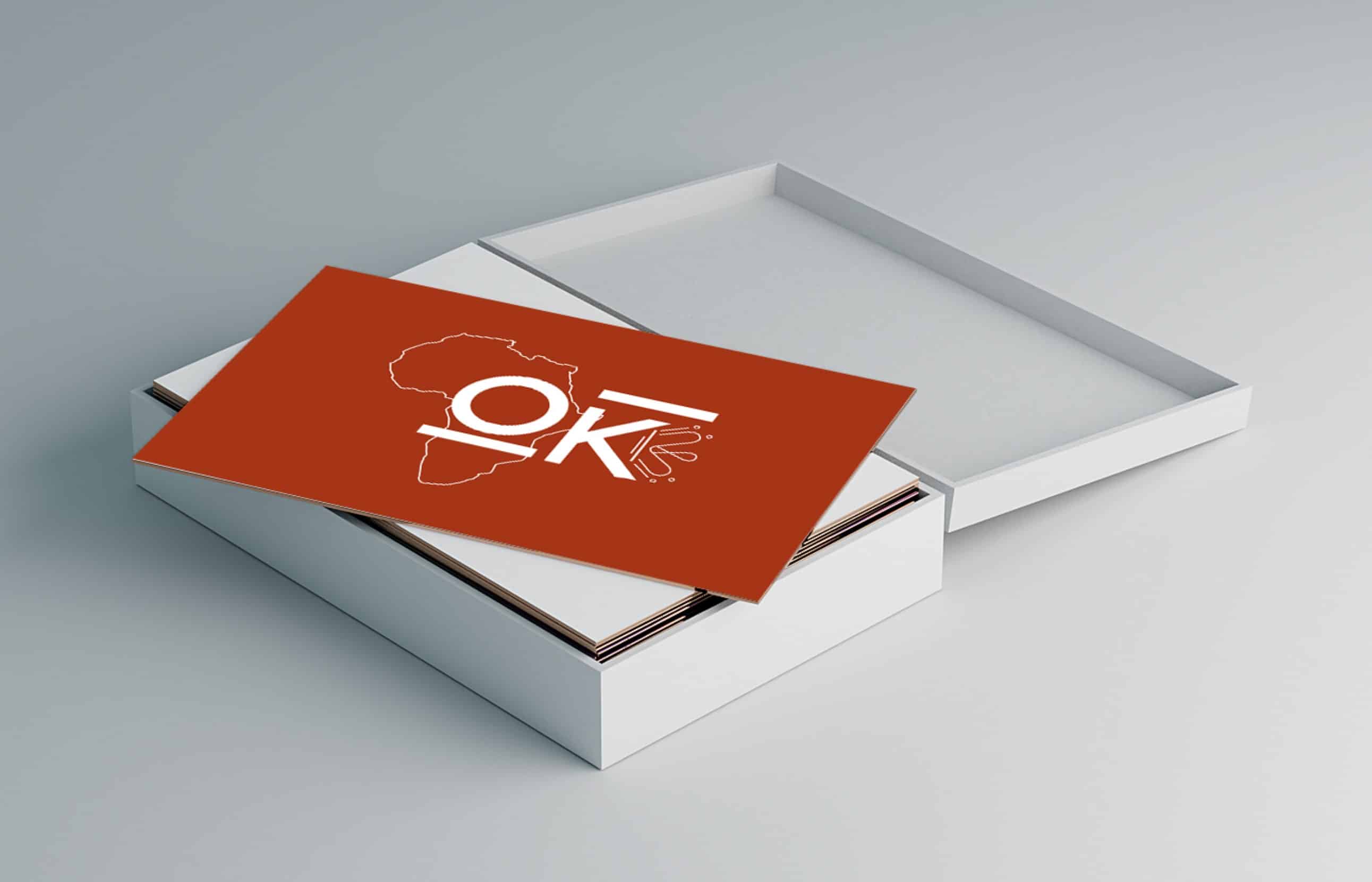 Identité Visuelle O.K creation logo carte de visite