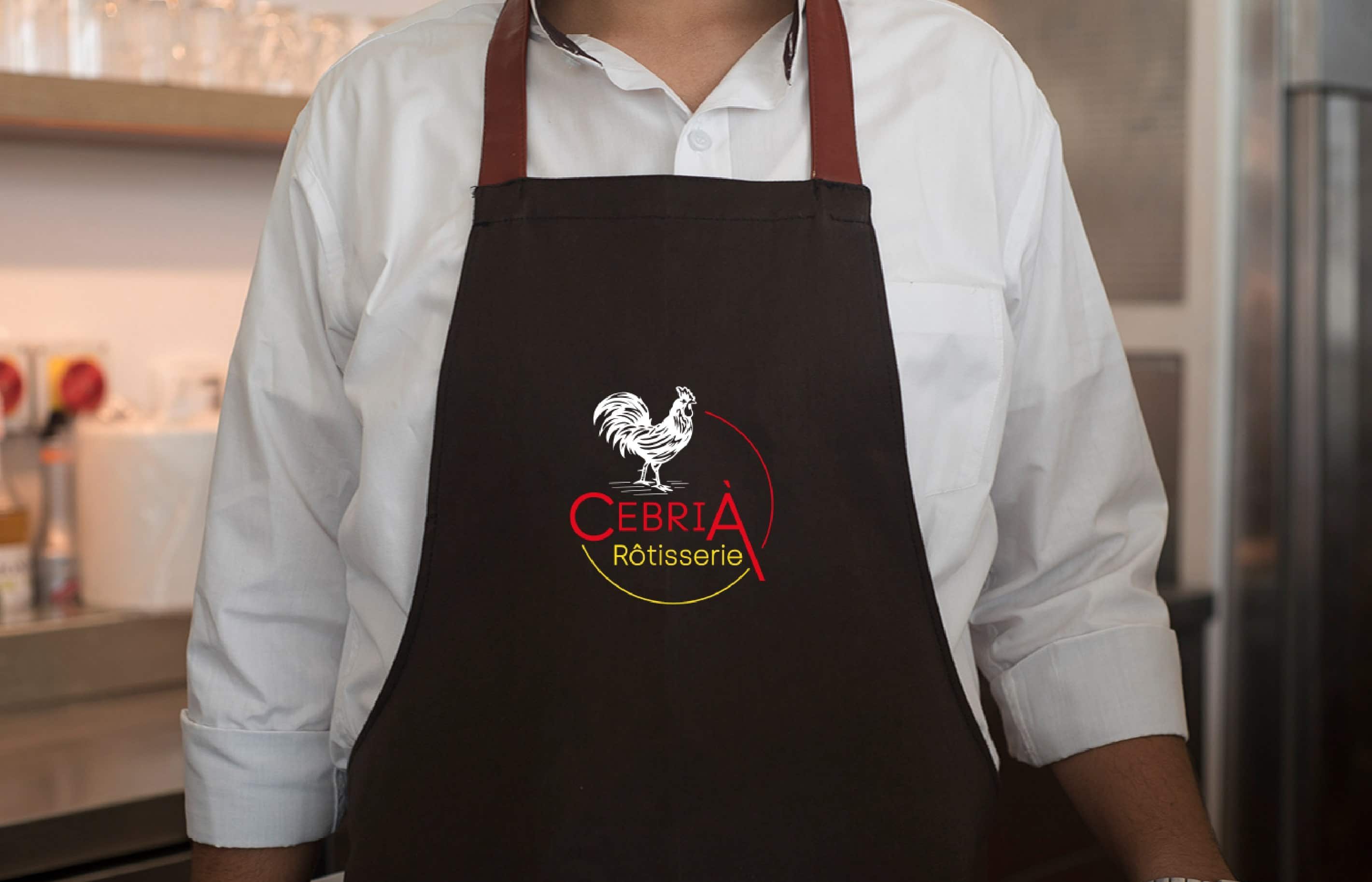Identité Visuelle Rottisserie Cebria creation logo