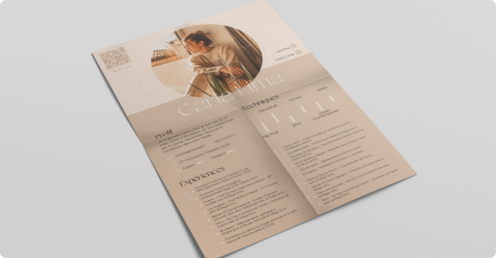 Design Print création d'un CV