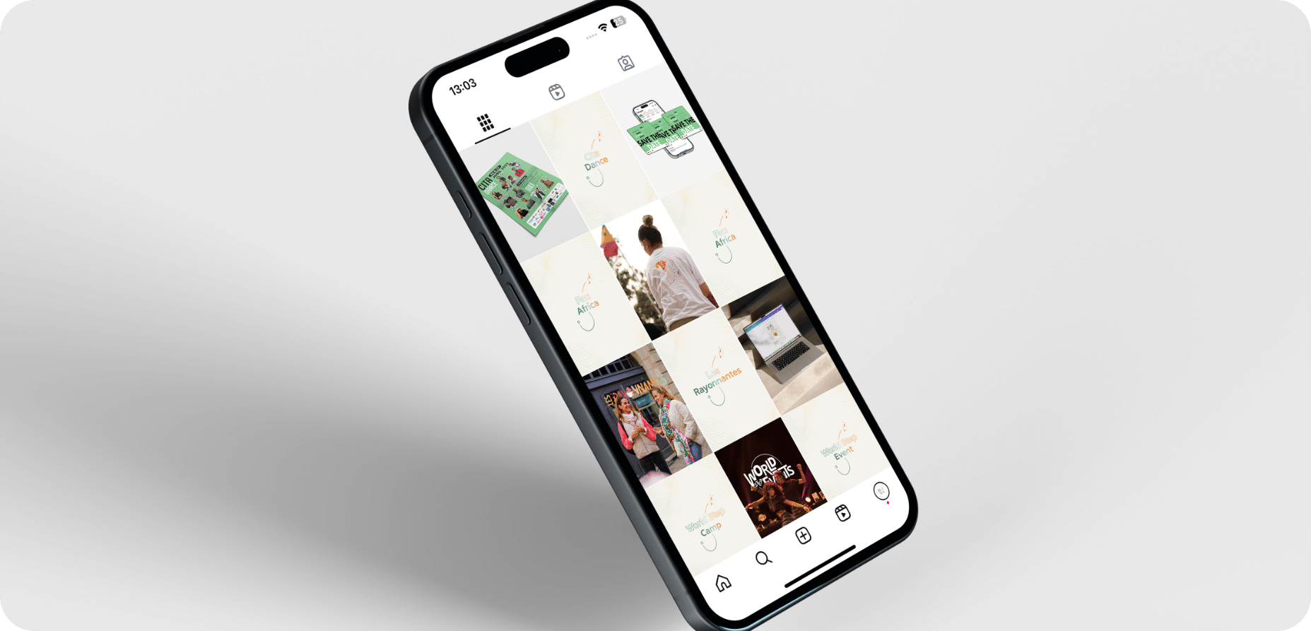 pack insta'crea communication instagram template